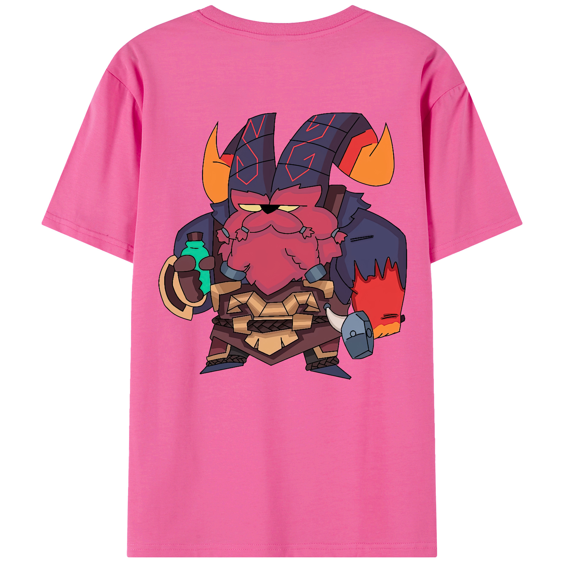 リーグ・オブ・レジェンド League of Legends LOL レディース半袖Tシャツ(バックプリント)